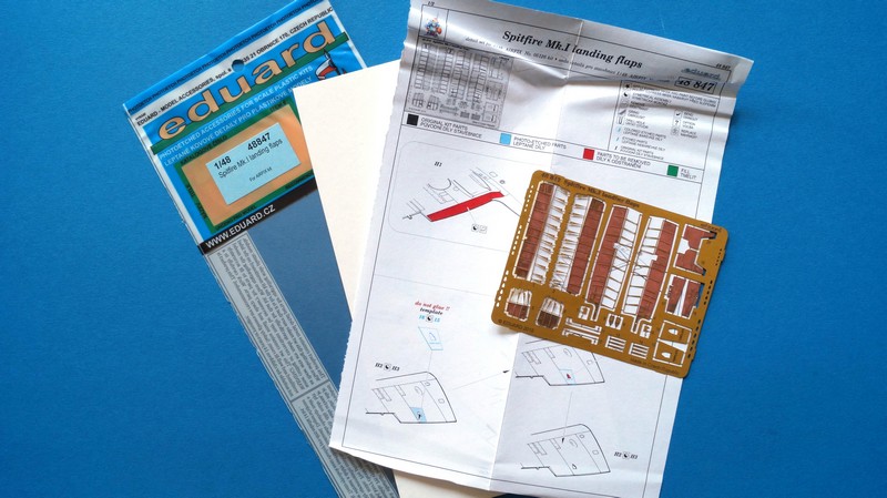 Eduard Ätzteile - Spitfire MK.I landing flaps