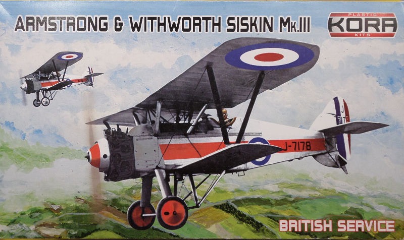 Kora Models - Armstrong & Whitworth Siskin Mk.III „British Service“