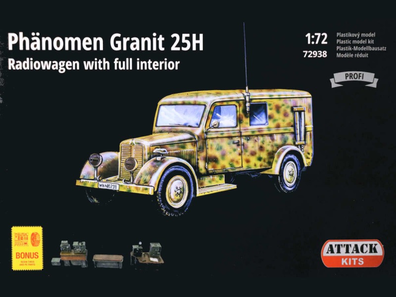 Attack Hobby Kits - Phänomen Granit 25H Radiowagen