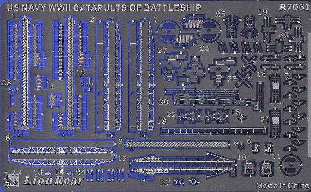 Lion Roar - WWII US Navy Catapults of Battleship