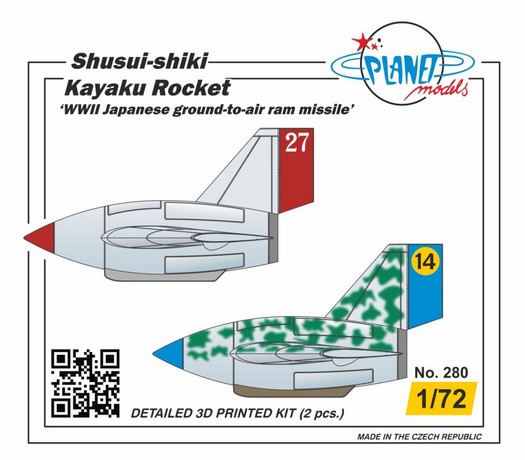 Planet Models - Shusui-shiki Kayaku Rocket