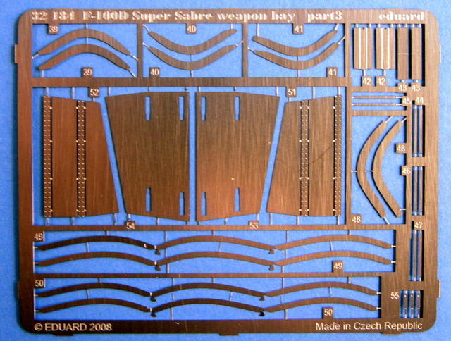 Eduard Ätzteile - F-100D Weapon Bay