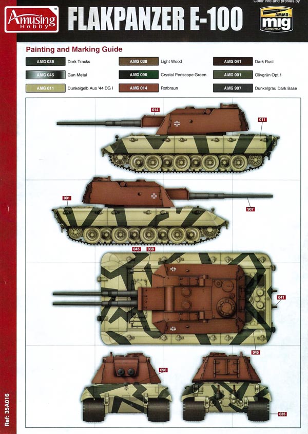 Amusing Hobby - Flakpanzer E-100