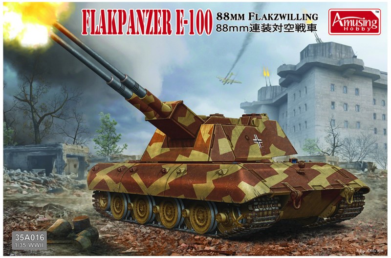 Amusing Hobby - Flakpanzer E-100