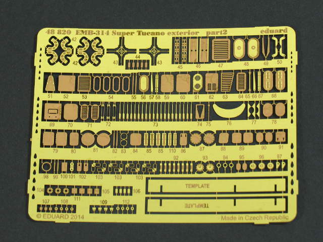 Eduard Ätzteile - EMB-314 Super Tucano Exterior