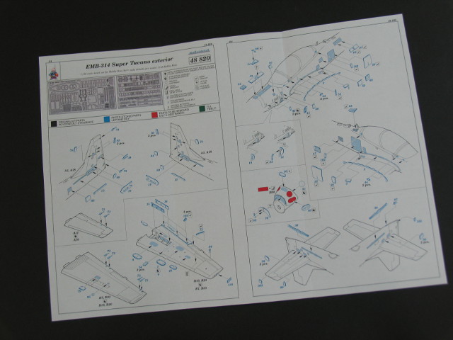 Eduard Ätzteile - EMB-314 Super Tucano Exterior