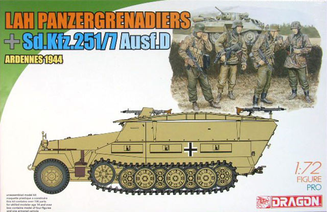 Dragon - LAH Panzergrenadiers + Sd.Kfz.251/7 Ausf.D