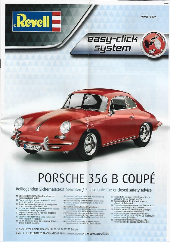 Porsche 356B Coupé (Adventskalender)   
