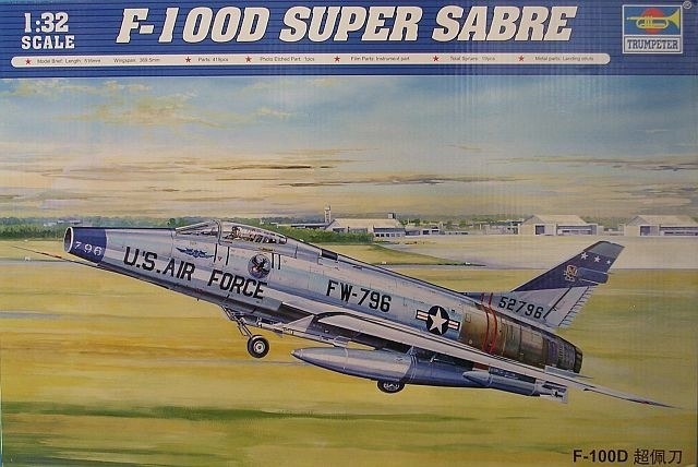 Trumpeter - F-100D Super Sabre