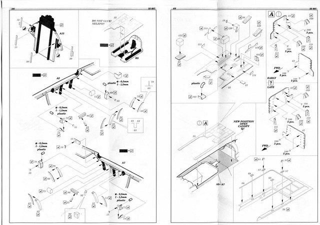 Eduard Ätzteile - F-100D Interior Self Adhesive