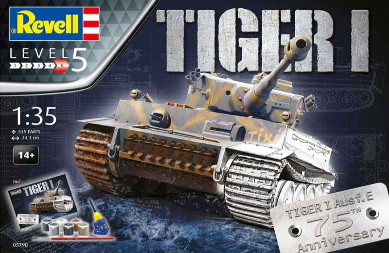 Revell - Tiger I - 75th Anniversary Geschenkset
