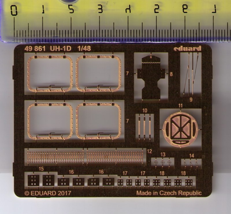 Eduard Ätzteile - UH-1D