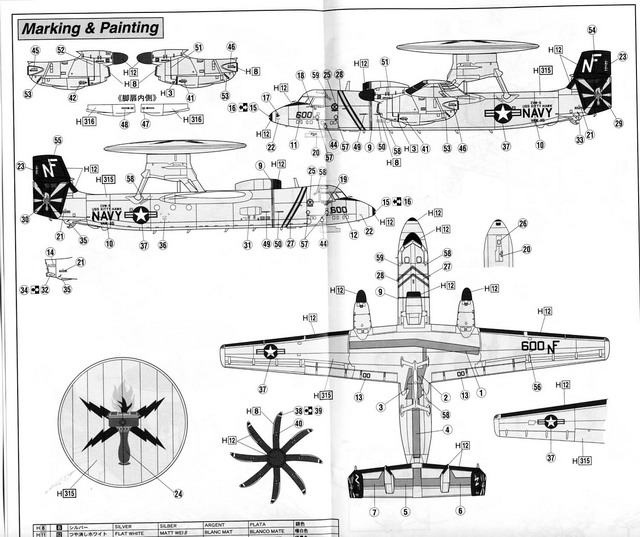 Fujimi - E-2C Hawkeye 2000