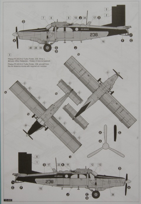 Roden - Pilatus PC-6C/H-2 Turbo Porter