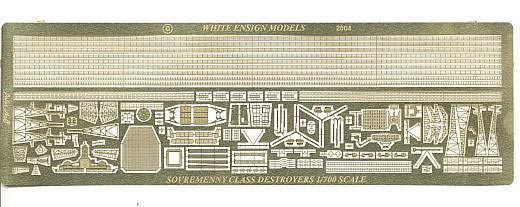 White Ensign Models - Ätzteilesatz für Sovremenny