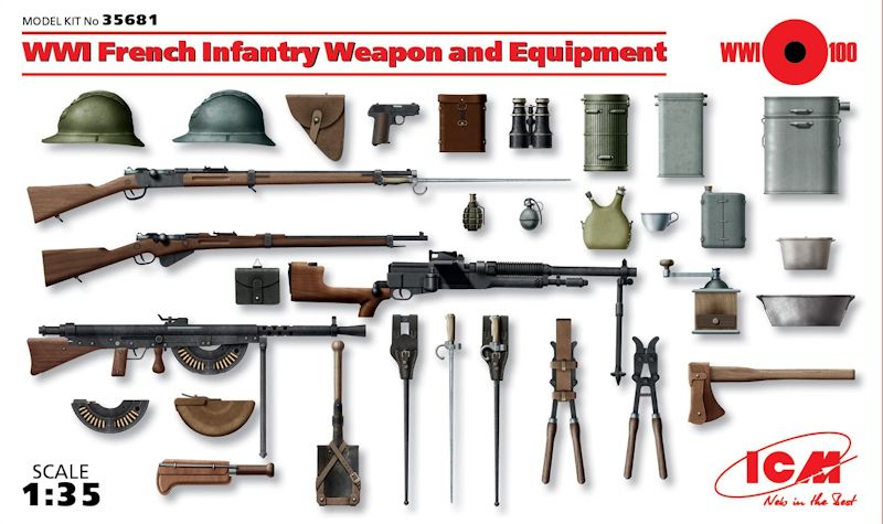 ICM - WWI French Infantry Weapon and Equipment