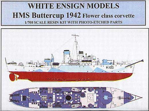 White Ensign Models - HMS Buttercup 1942