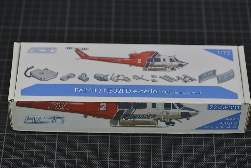 Bell 412 N302FD exterior set
