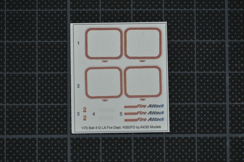 Bell 412 N302FD exterior set