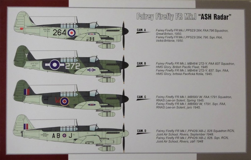 Special Hobby - Fairey Firefly FR Mk.I „ASH Radar“