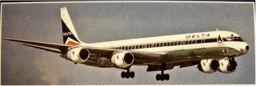 Minicraft Model Kits - Delta DC-8 Super 71