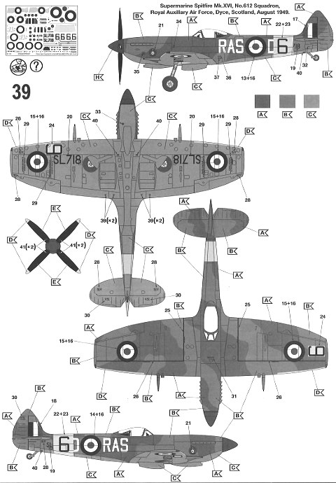 Revell - Supermarine Spitfire Mk.XVI