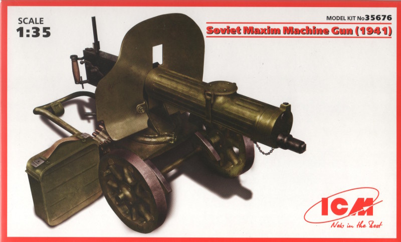 ICM - Soviet Maxim Machine Gun (1941)