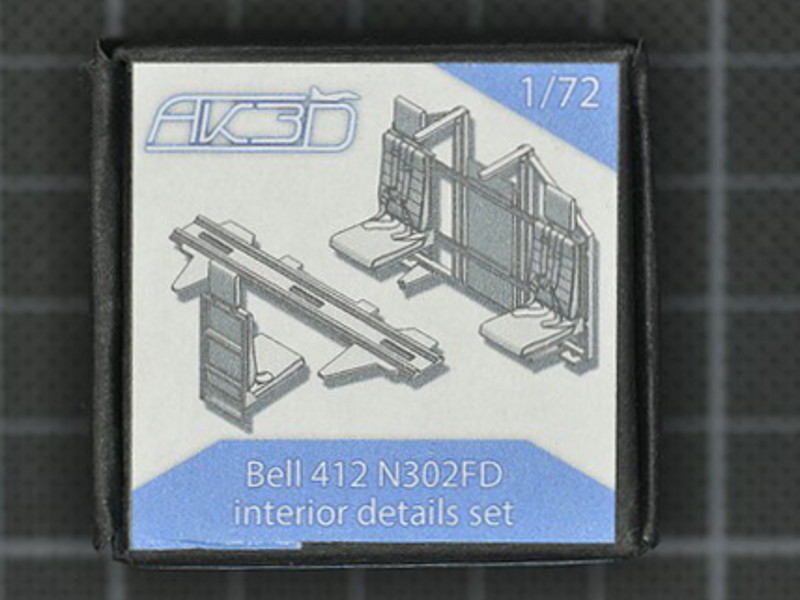 AK3D - Bell 412 N302FD interior set