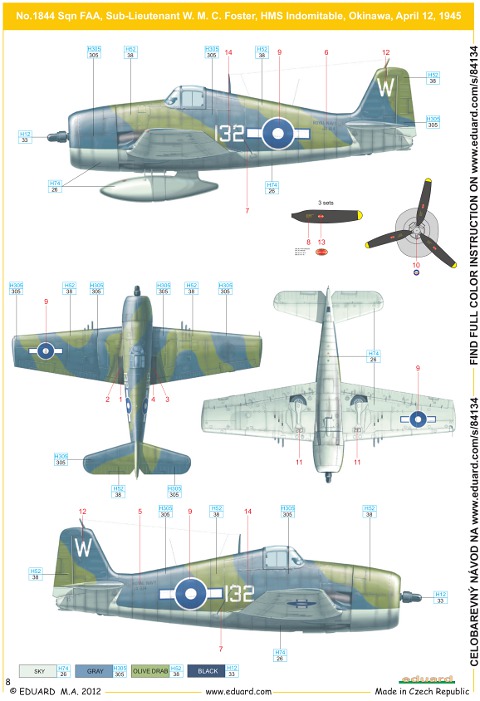 Eduard Bausätze - Hellcat Mk.II Weekend Edition