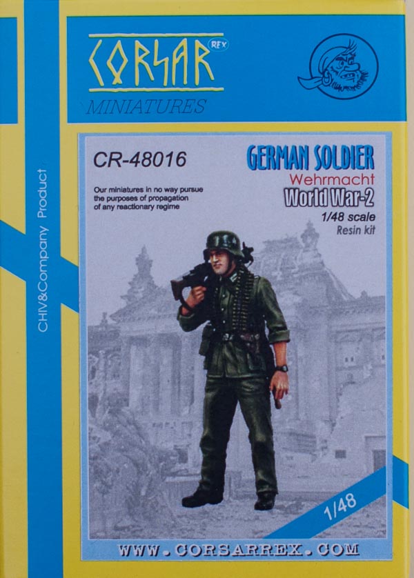 Corsar Rex Miniatures - German Soldier