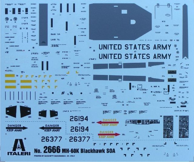 Italeri - MH-60K Blackhawk SOA