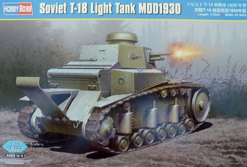HobbyBoss - Soviet T-18 Light Tank MOD1930