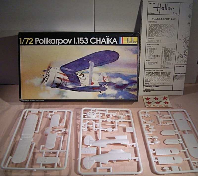 Heller - Poplikarpov I.153 Chaika 