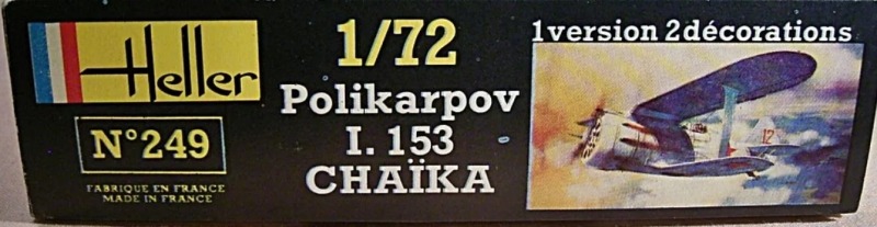 Heller - Poplikarpov I.153 Chaika 