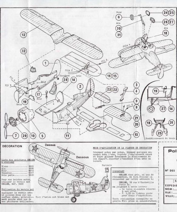 Heller - Poplikarpov I.153 Chaika 