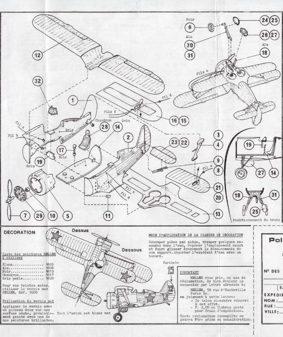 Heller - Poplikarpov I.153 Chaika 