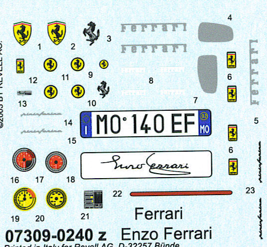 Revell - Ferrari Set II