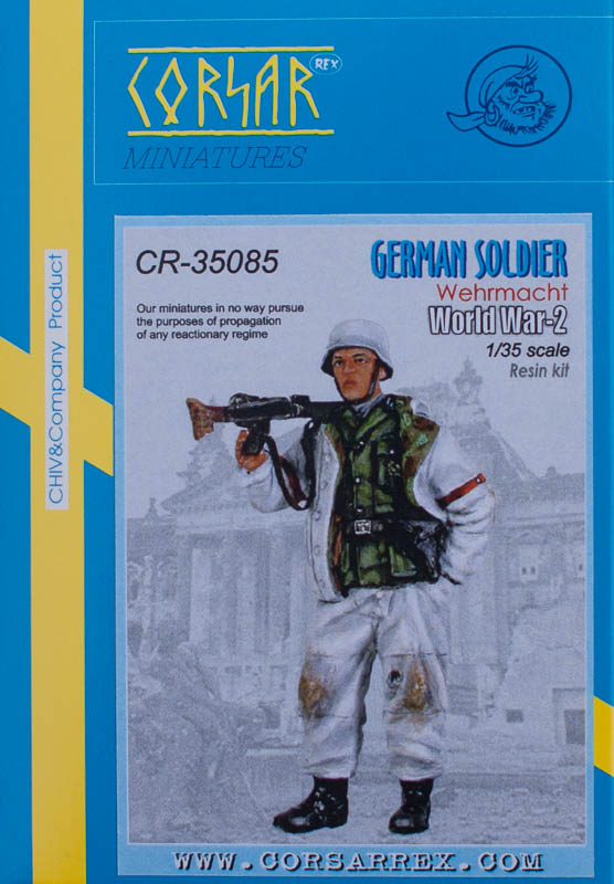 Corsar Rex Miniatures - German Soldier