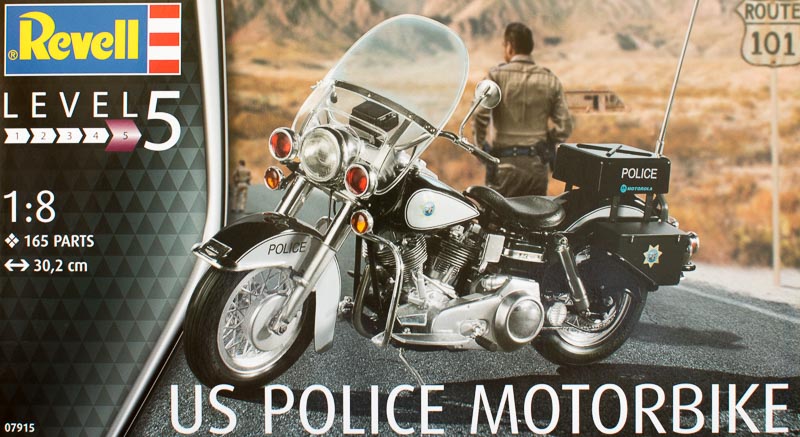 Revell - US Police Motorbike