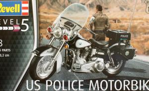 US Police Motorbike