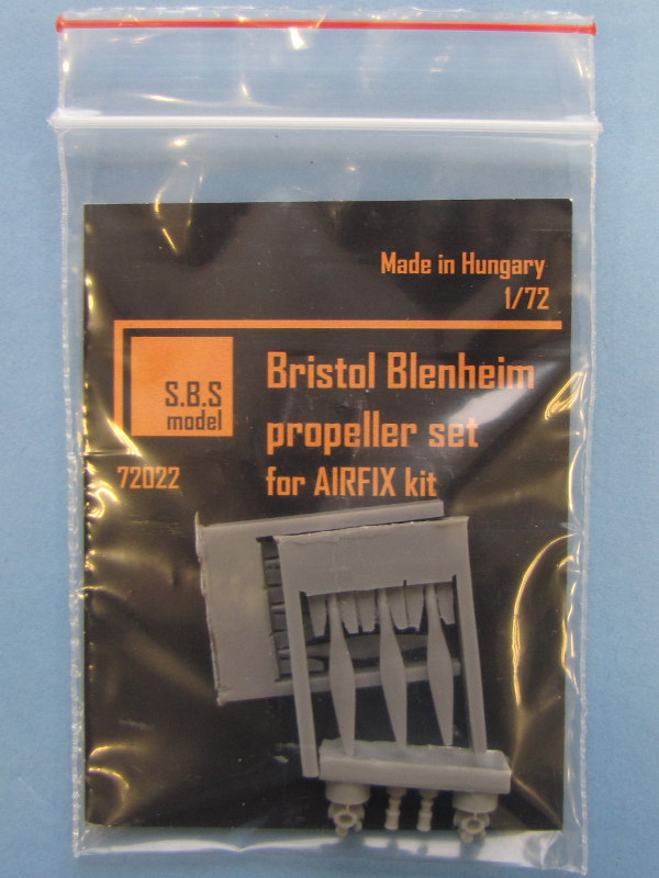 S.B.S Model - Bristol Blenheim propeller set
