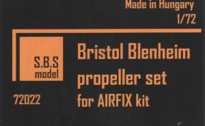 Bristol Blenheim propeller set