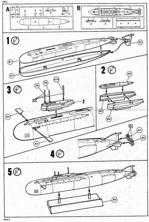 Revell - Submarine "KURSK"