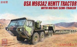 USA M983A2 HEMTT Tractor with M870A1 Semi-Trailer
