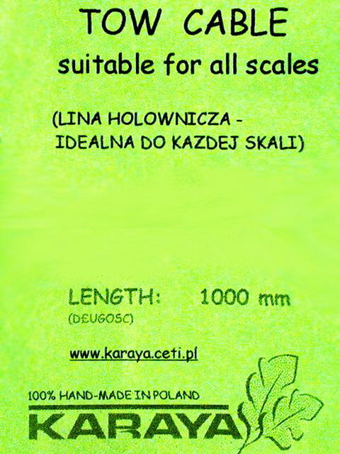 Karaya - TOW Cable suitable for all scales