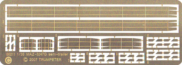 Trumpeter - MAZ-537G with MAZ/ChMZAP-5247G