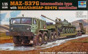 MAZ-537G with MAZ/ChMZAP-5247G