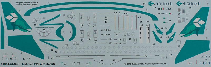 Revell - Embraer 195 Air Dolomiti