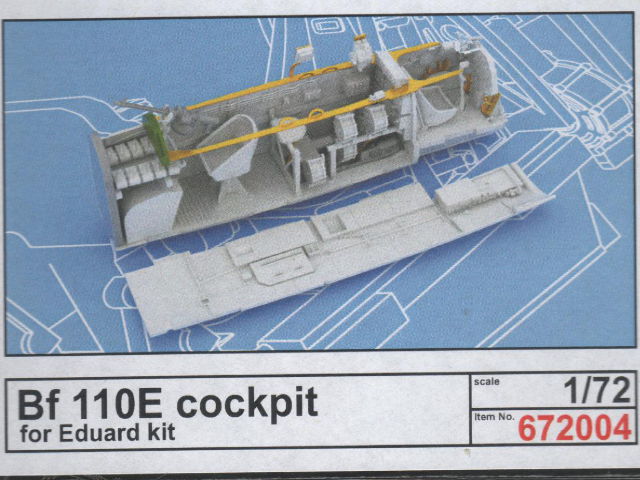 Eduard Brassin - Bf 110E Cockpit