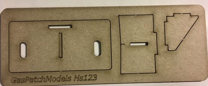 GasPatch Models - Henschel Hs 123 B-1